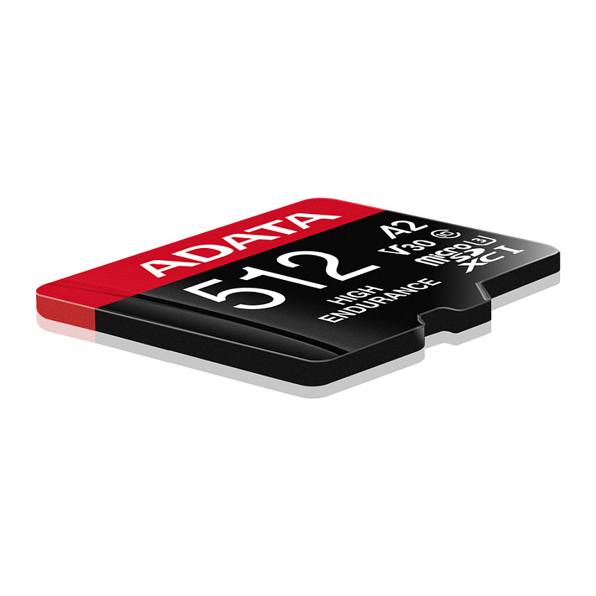 Kartë Memorie ADATA High Endurance / 512GB / MicroSDXC / UHS-I / Class 10 / U3 / V30 - 3