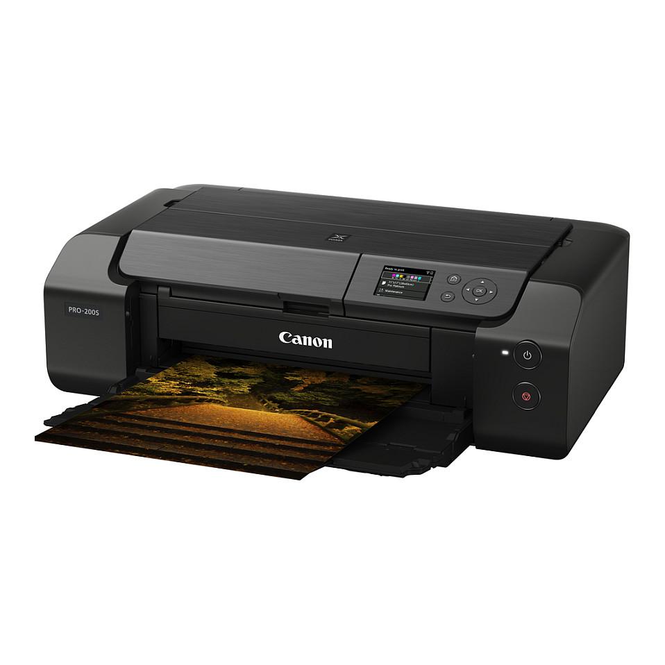 Printer për Foto Canon PIXMA PRO-200S / Inkjet / 8 Ngjyra / A3+ / 4800 × 2400 DPI - Zezë - 4