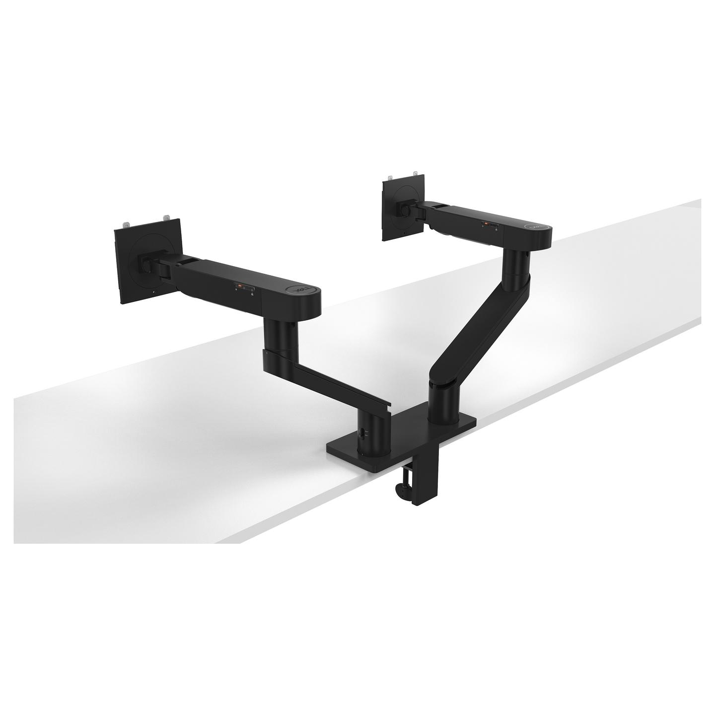 Mbajtëse për Monitor Dell MDA20 / 2 Monitorë / 19"-27" / 10kg - Zezë - 15