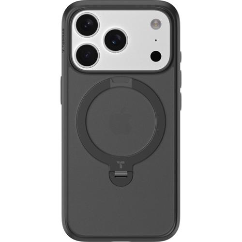 Aksesorë për telefon Torras Ostand Spin Series / iPhone 17 Pro / MagSafe / Mbajtëse 360° – Zezë