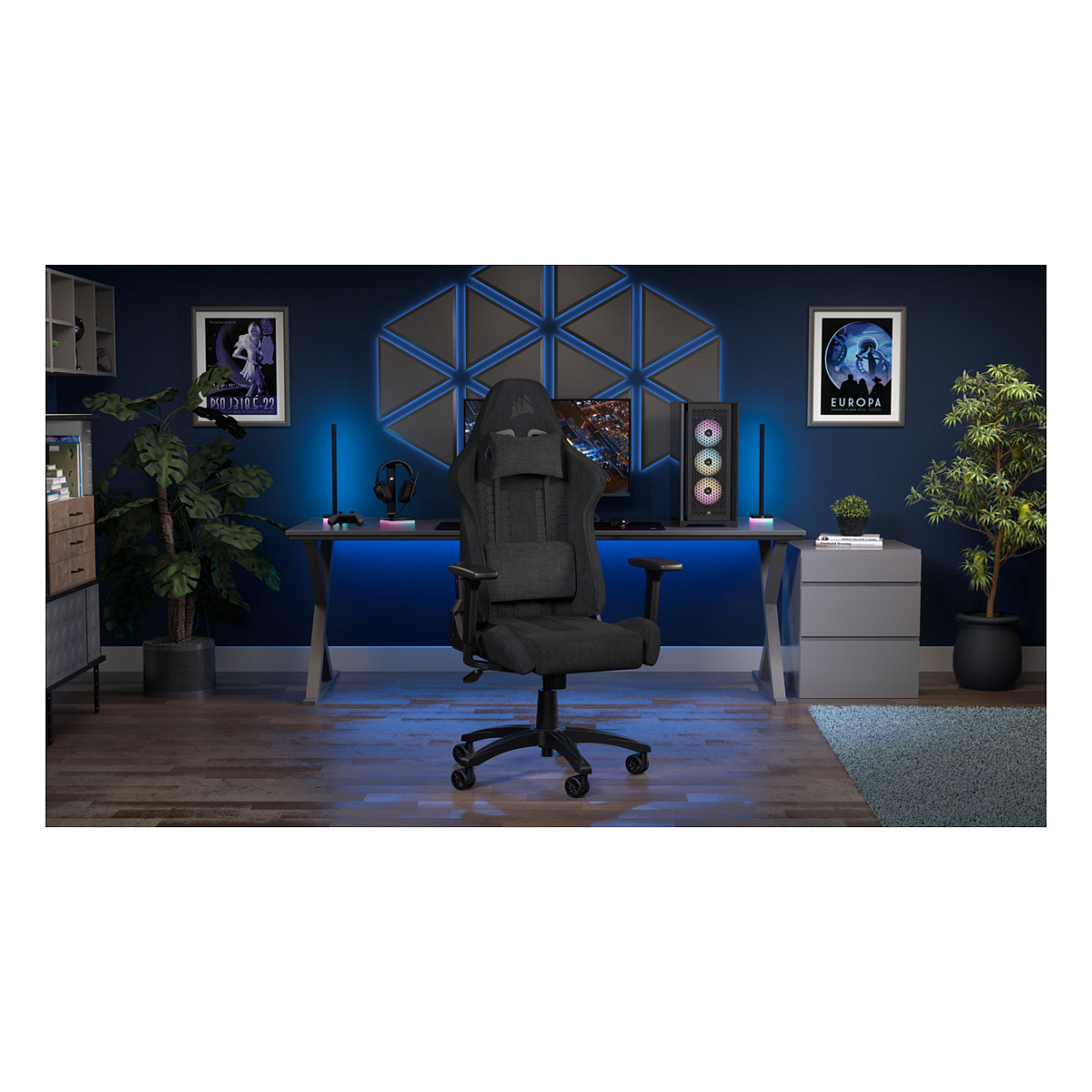 Karrige Gaming Corsair TC100 - Zezë - 8