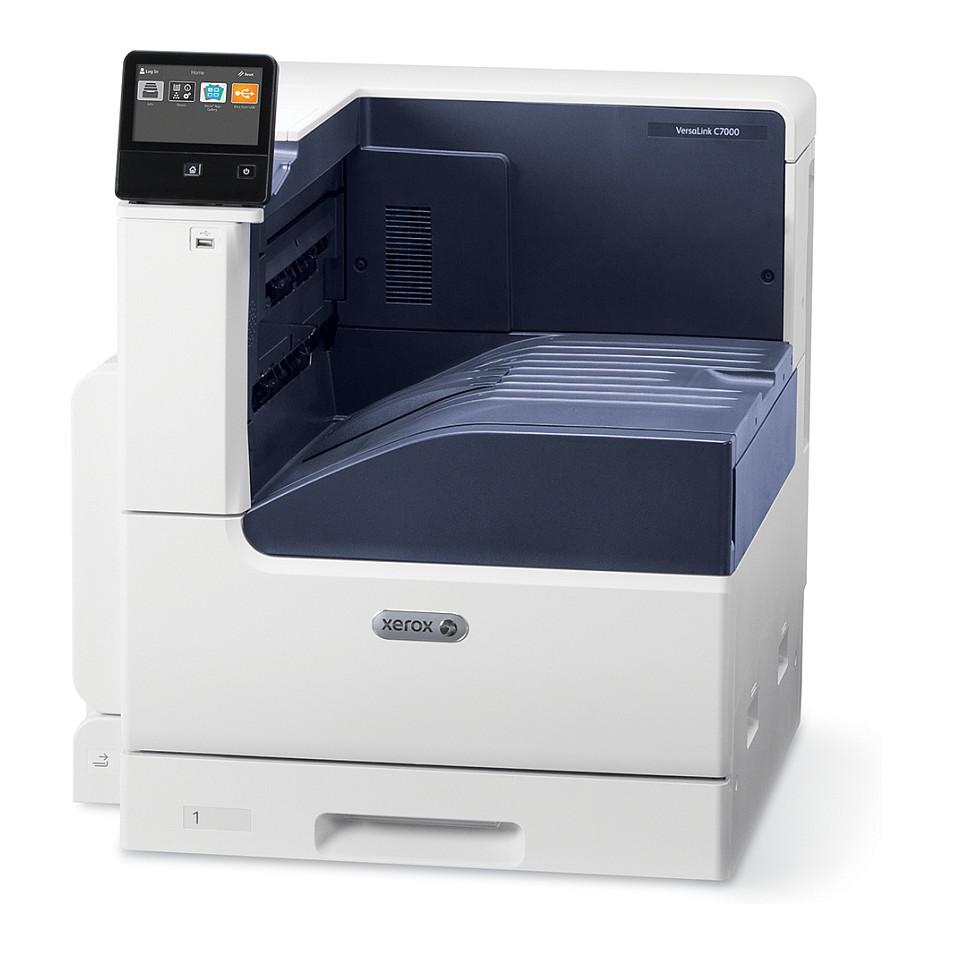 Printer Laser Xerox VersaLink C7000V/DN, A3, Color, Duplex, 35ppm, 1200x2400DPI, Ethernet, USB - Bardhë - 3