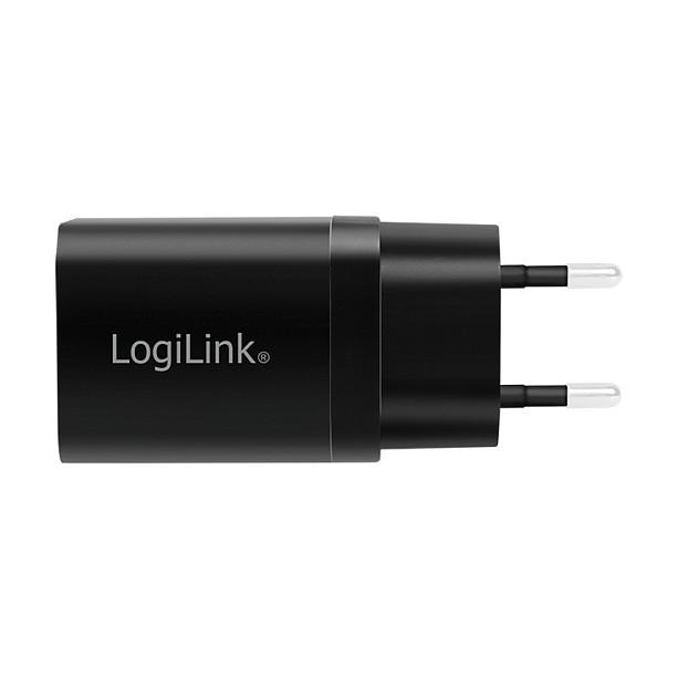 Adapter LogiLink PA0300 / 1x USB-A / 1x USB-C / 15W / Set 2 copë – Zezë - 7