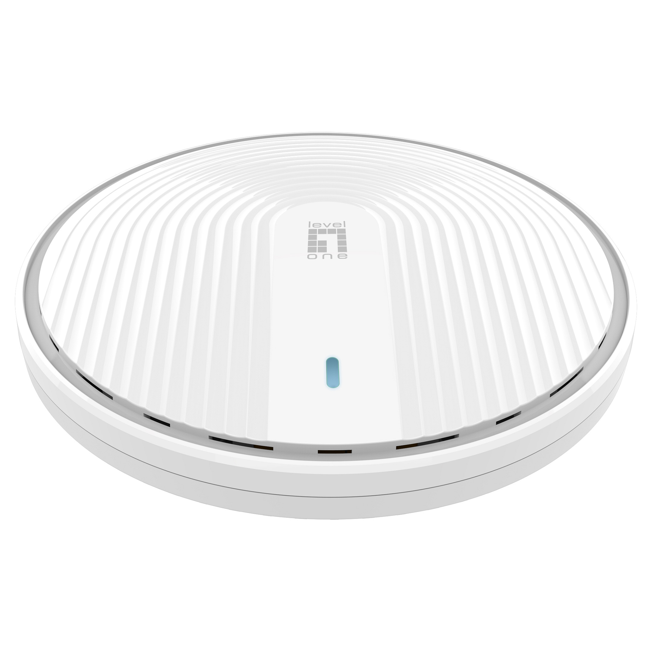 LevelOne WAP-8131 AX1800 WiFi 6 Dual Band PoE Wireless Access Point – 2× Gigabit LAN, MU-MIMO, WPA3, i bardhë