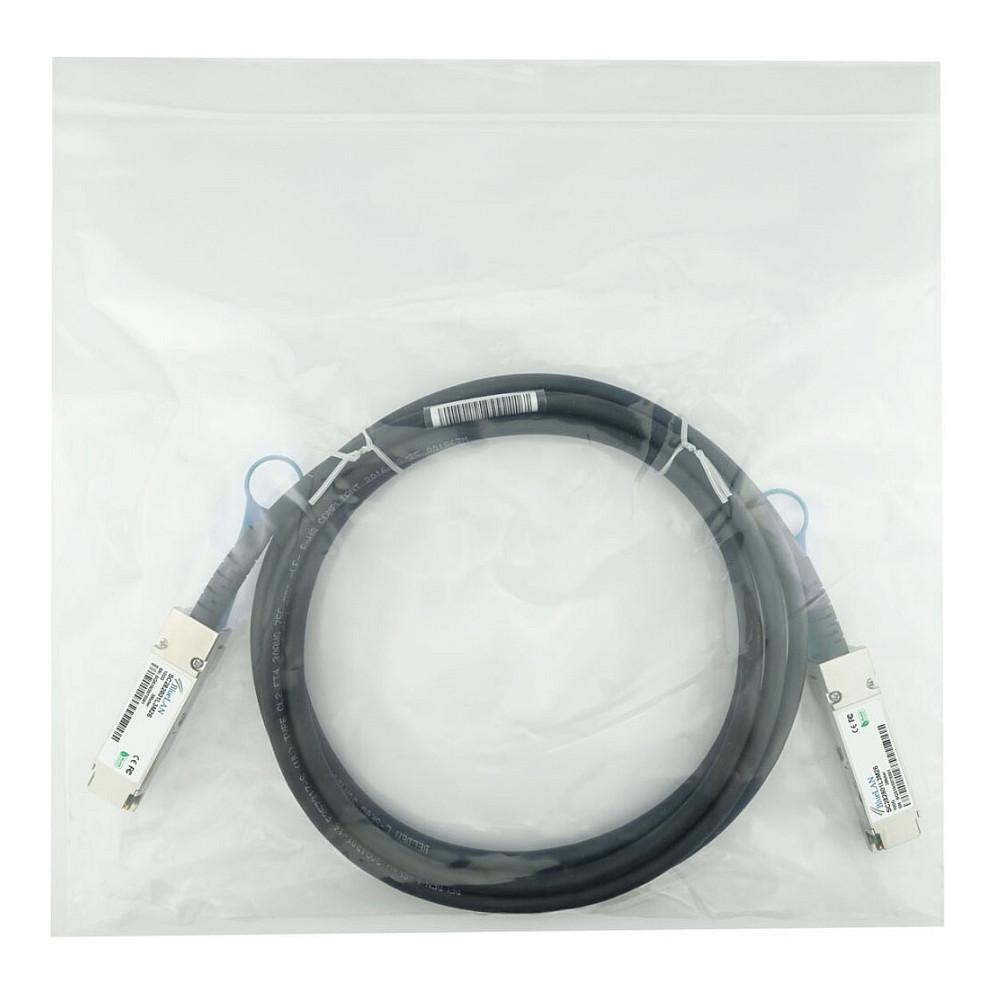 Kabllo për Rrjet BlueOptics CAB-Q28-Q28-3M-BL, 100 Gbps, QSFP28 në QSFP28, DAC, 3 m - Zezë - 6