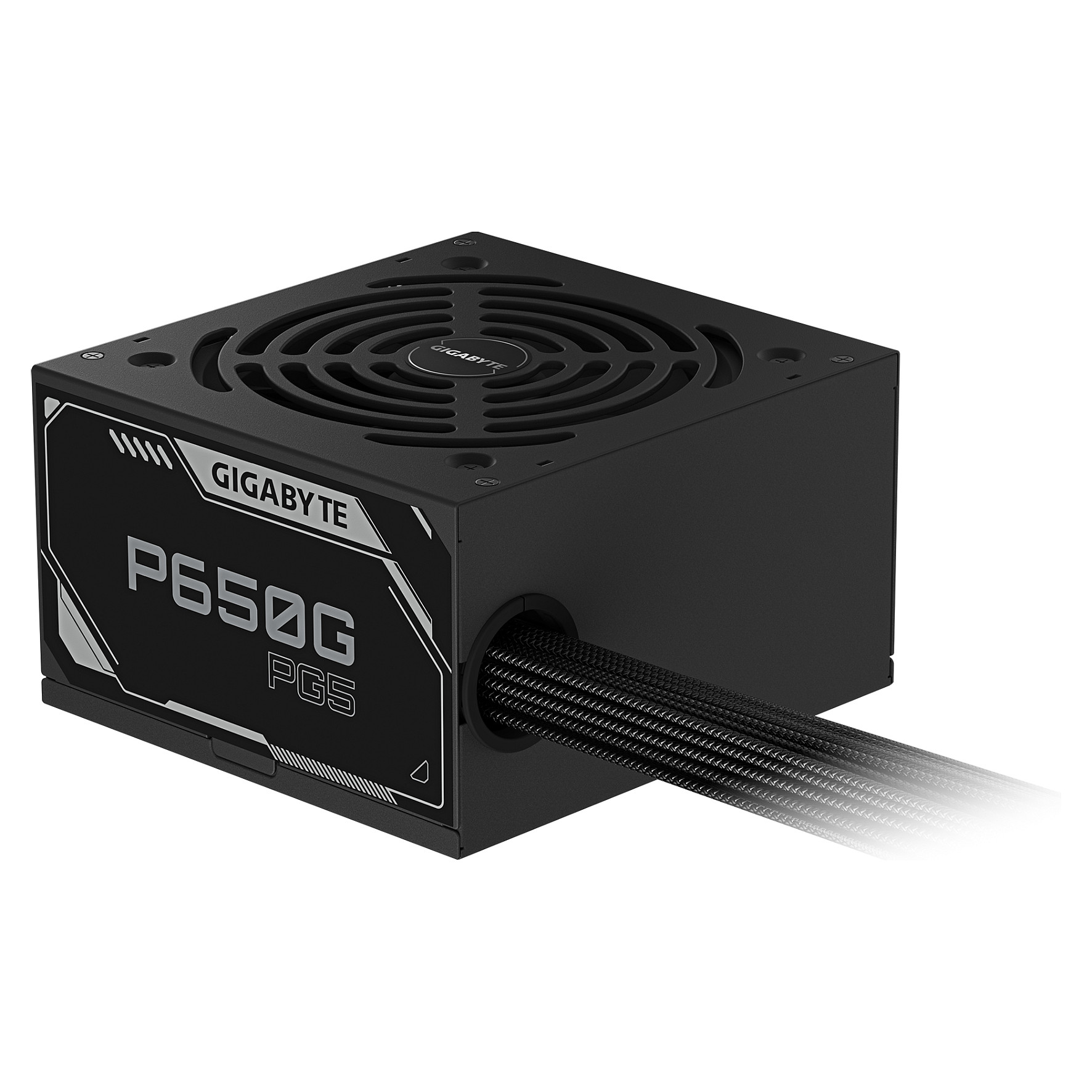 Furnizues Energjie Gigabyte P650G PCIe 5.1 / 650W / ATX 3.1 / 80 PLUS Gold / Non-Modular - Zezë - 2
