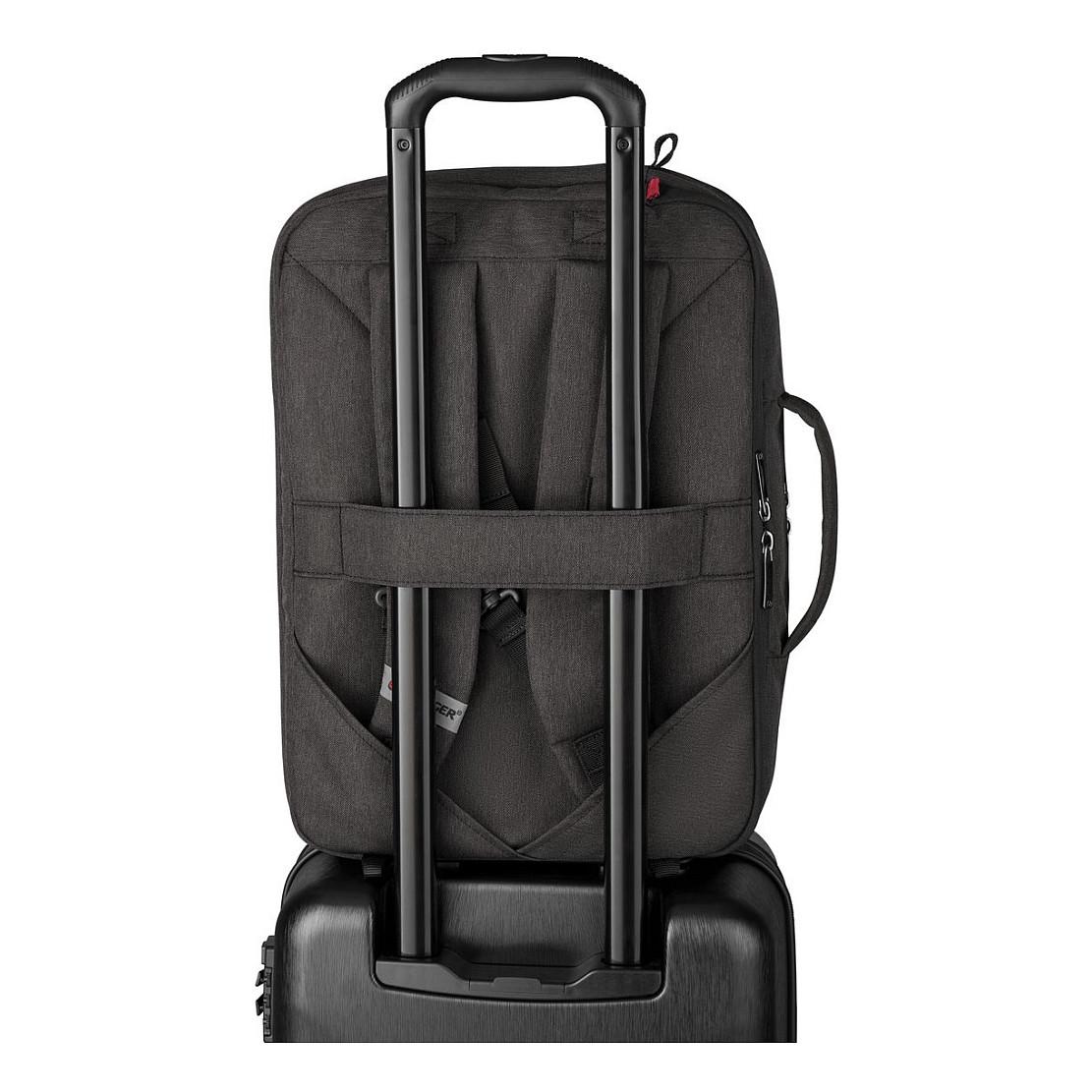 Çantë për Laptop Wenger SwissGear MX Commute, 16", 20L, Poliester, Ndarje për Tablet, Rrip Shpatulle - Hiri - 5