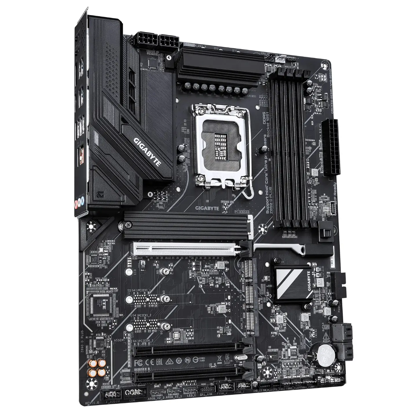 Pllakë Amë Gigabyte Z890 D PLUS / Intel LGA1851 / Z890 / DDR5 / ATX - 2