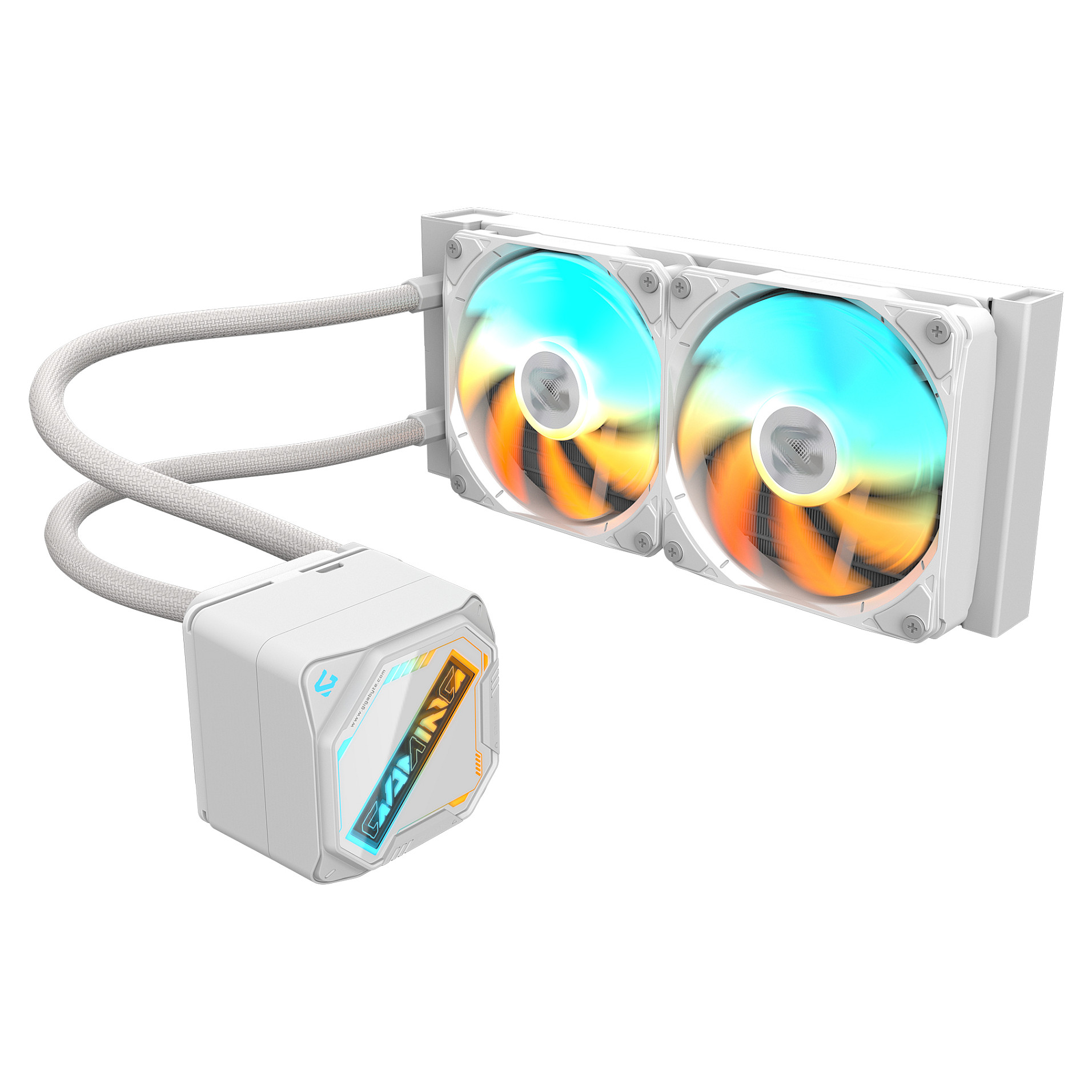 Ftohës për Procesor Gigabyte GAMING 240 ICE / 240mm / AIO / ARGB – Bardhë - 2