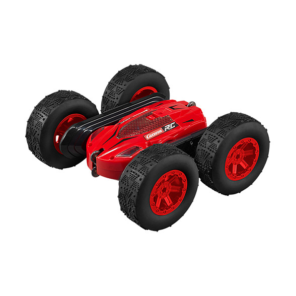 Lodra Carrera RC Turnator 2.0 / Stunt Car / 1:24 / Electric / 2.4 GHz / 360° Stunts / 12+ - Zezë/Kuqe - 3