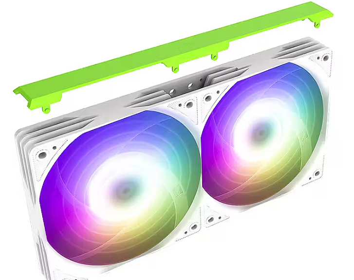 Ftohës për Procesor Zalman ALPHA2 SE A24 / 240mm / 2x120mm / ARGB / PWM / AIO - Bardhë - 4
