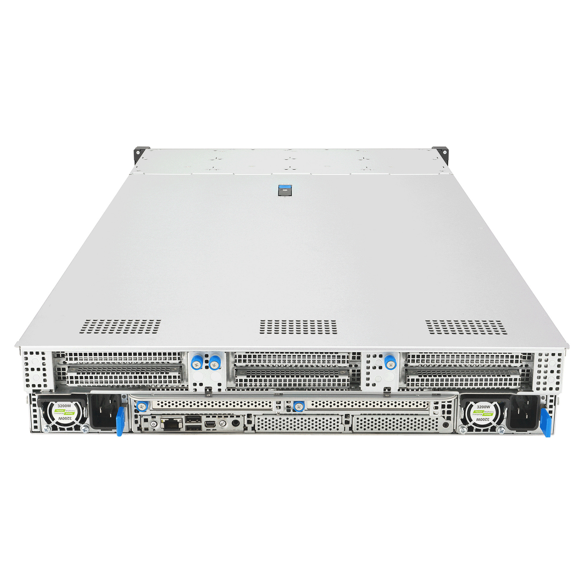 ASUS RS720A-E13-RS8U Rack Server 2U – AMD EPYC 9005 Series, 8x NVMe, DDR5 RDIMM, OCP 3.0, 2700W Redundant PSU - 6