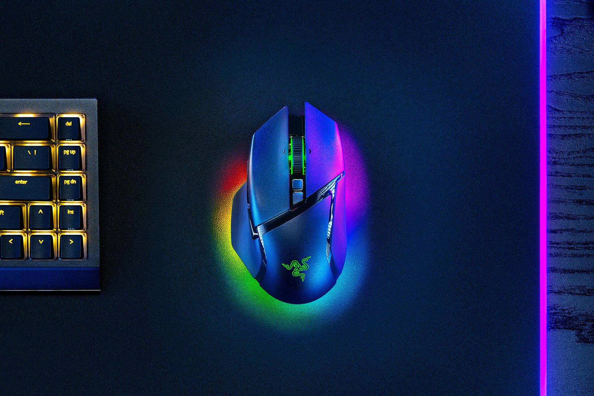 Maus Gaming Razer Basilisk V3 Pro 35K / Wireless / Focus Pro 35K / 13 Butona - Zezë - 4