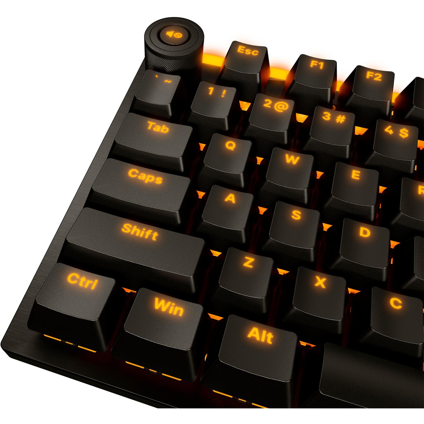 Tastierë Gaming Light Mount TKL / Wired / TKL / Mekanike / Silent V2 Orange / Hot-Swap / ARGB / USB-C - Zezë - 5