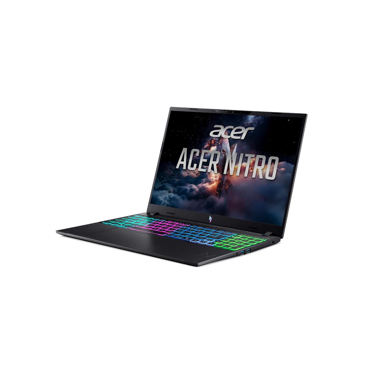 Laptop Gaming Acer Nitro V 16 AI ANV16-A71-R28U, Ryzen AI 7 450, 16GB DDR5, 512GB, 16" WUXGA IPS 180Hz, RTX 5060 8GB - Zezë - 4