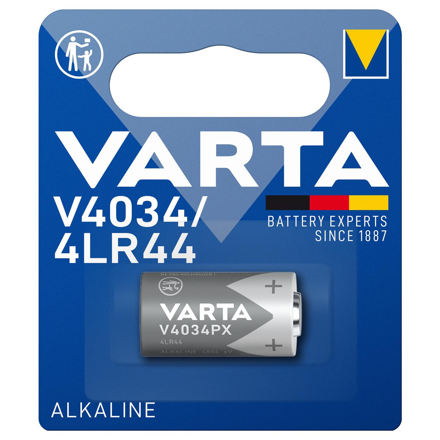 Bateri Photo V4034PX (4LR44) 6V / Varta - 2