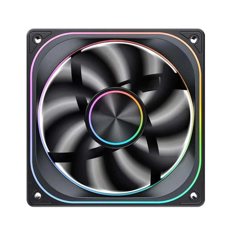 Ftohës për Kasë Jonsbo ZA-120 / 120mm / PWM / ARGB / 700-2400 RPM / 37.3 dBA – Zezë - 2