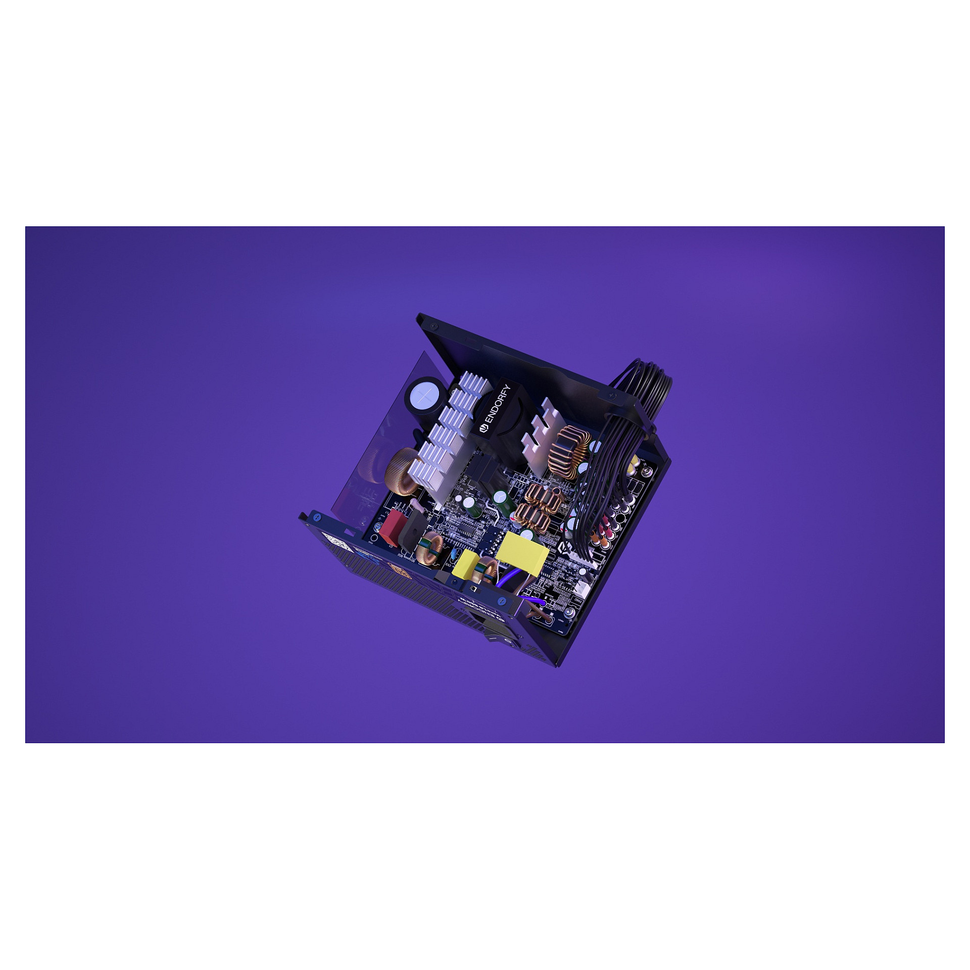 Furnizues Energjie Endorfy Vero L6 / 550W / ATX 3.1 / 80 PLUS Bronze / Non-Modular - Zezë - 16