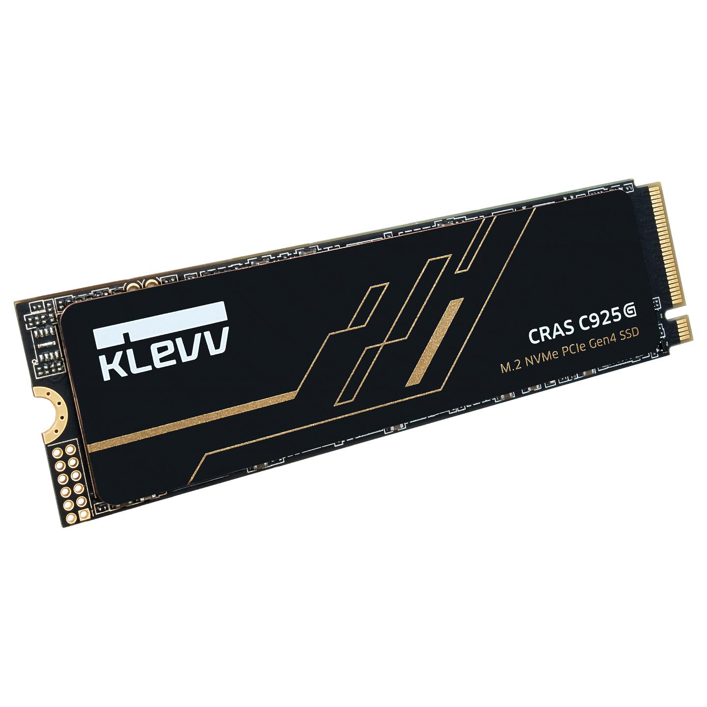 SSD e Brendshme KLEVV CRAS C925G, 1TB, M.2 2280, PCIe 4.0 x4 NVMe, 7400MB/s Read, 6300MB/s Write - 6