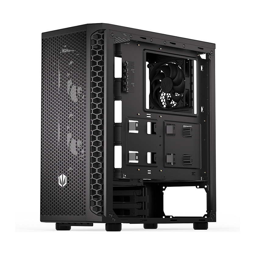 Kasë PC ENDORFY Signum 300 Air / Tower / ATX / 3x 120mm + 1x 120mm Fan / Tempered Glass - Zezë - 17