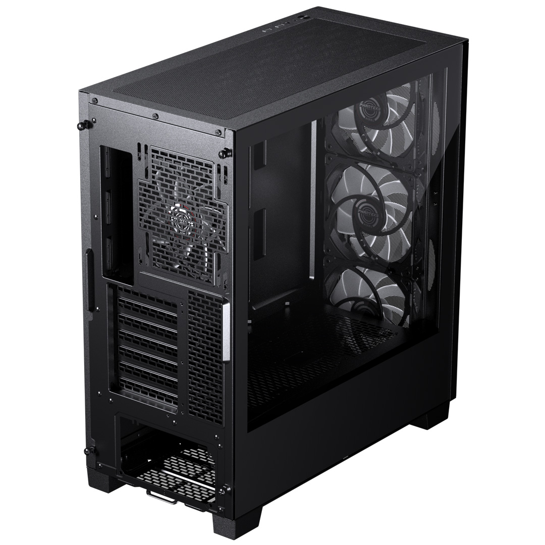Kasë PC Phanteks XT Pro Ultra / Midi Tower / ATX + E-ATX + Micro-ATX + Mini-ITX / 4x 140mm D-RGB Fan / Tempered Glass - Zezë