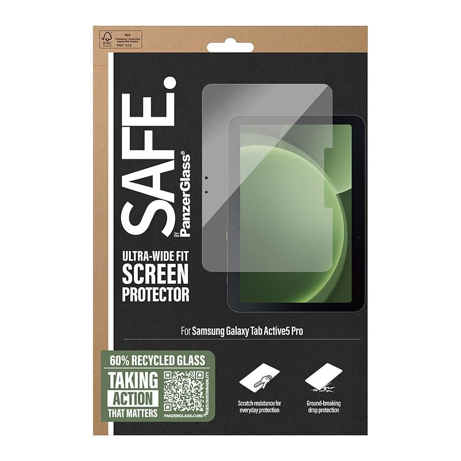 Xham mbrojtës PanzerGlass SAFE / Samsung Galaxy Tab Active5 Pro / Ultra-Wide Fit - Transparent - 3