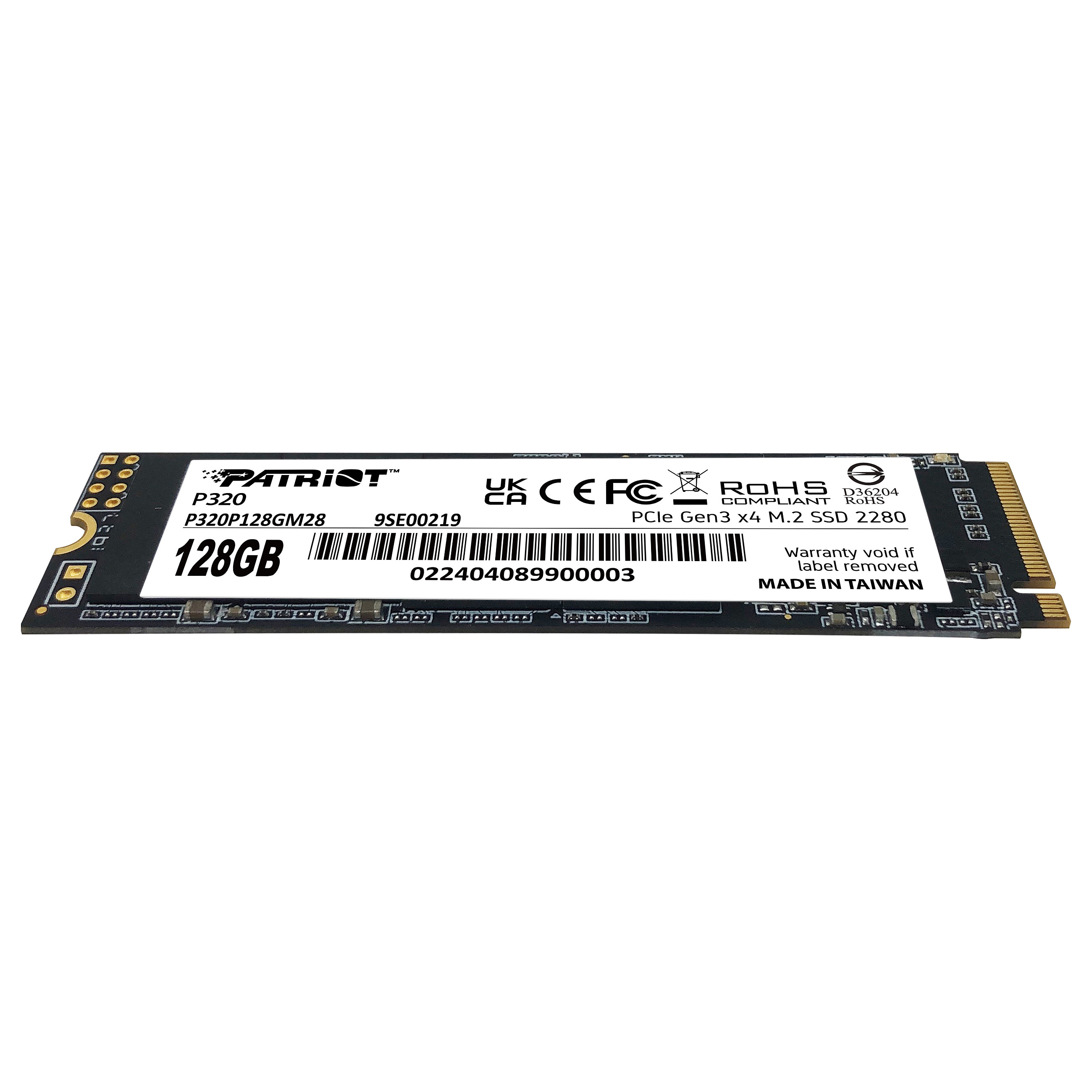 SSD e Brendshme Patriot Memory P320 / 128GB / M.2 - 2