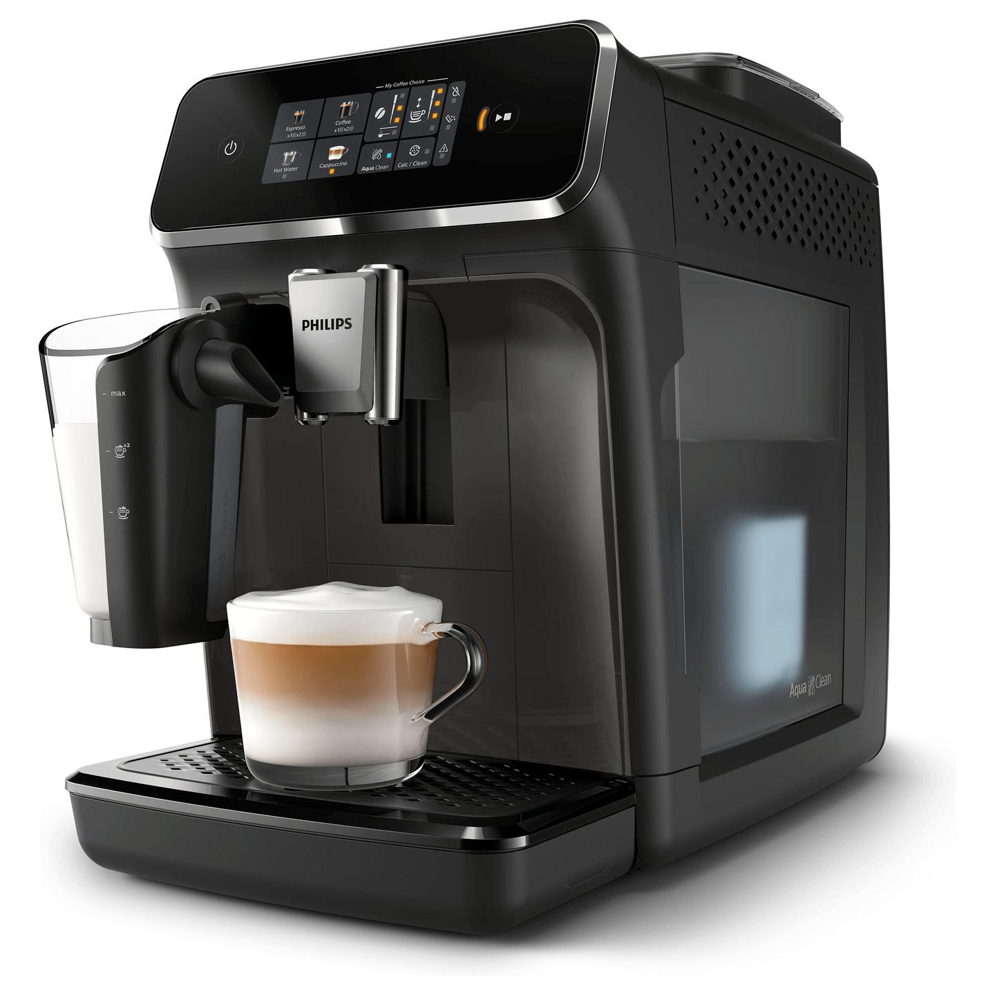 Aparat për Kafe Espresso Automatik Philips Series 2300 EP2334/10, 1500 W, 15 Bar, LatteGo, 1.8 L – Zezë - 7