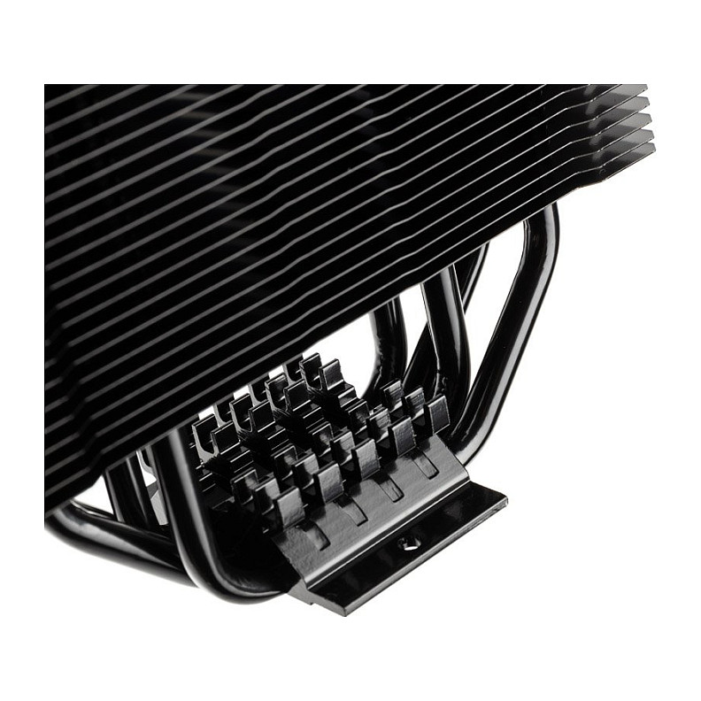 Ftohës për Procesor Kolink Umbra EX180 ARGB / 180W TDP / 4×6mm Heatpipe / 120mm PWM Fan / ARGB / LGA115x/1200/1700/20XX / AM4/AM5 – Zezë - 9