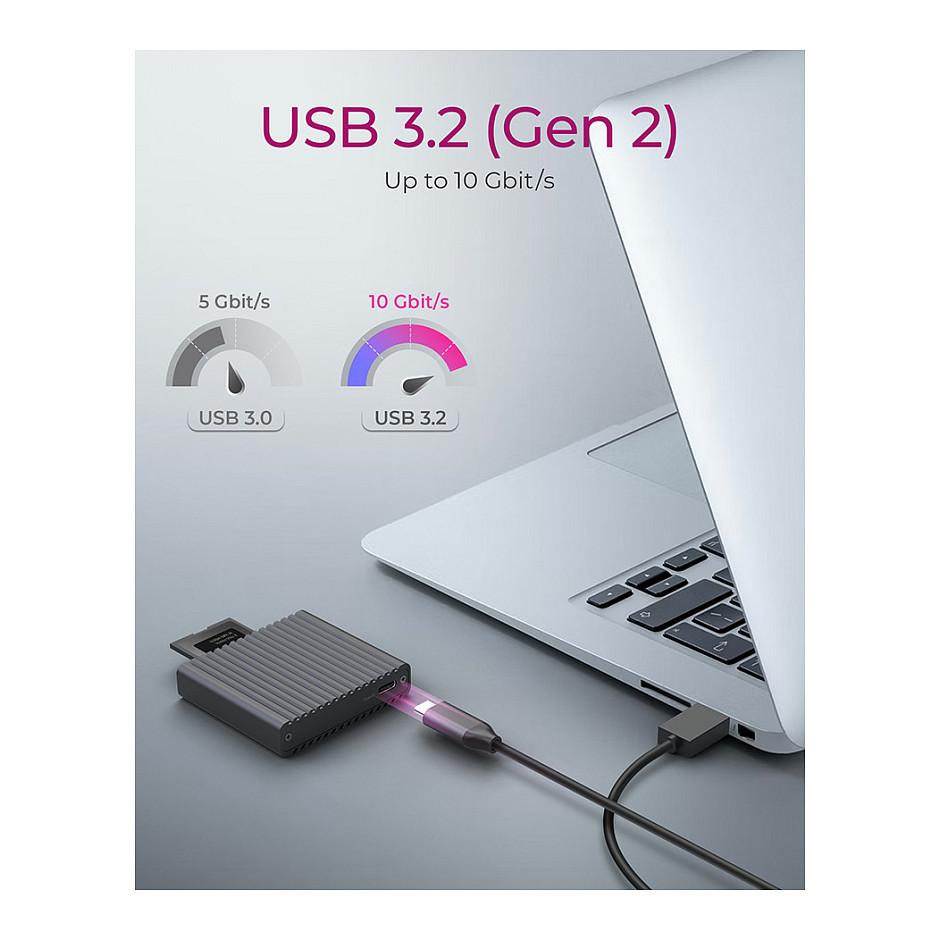 Lexues Kartelash ICY BOX IB-CR404-C31 / CFexpress 2.0 Type-B / USB 3.2 Gen 2 / USB-C / USB-A / 10 Gbit/s - Zezë - 4
