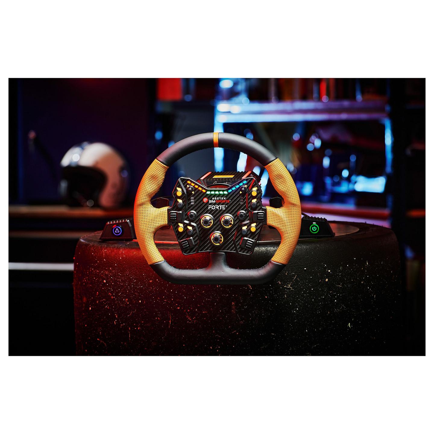 Aksesorë për Timon Asetek SimSports Forte GT Button Box / 21 Elemente Kontrolli / Për Timona 330mm / PC - Zezë - 5