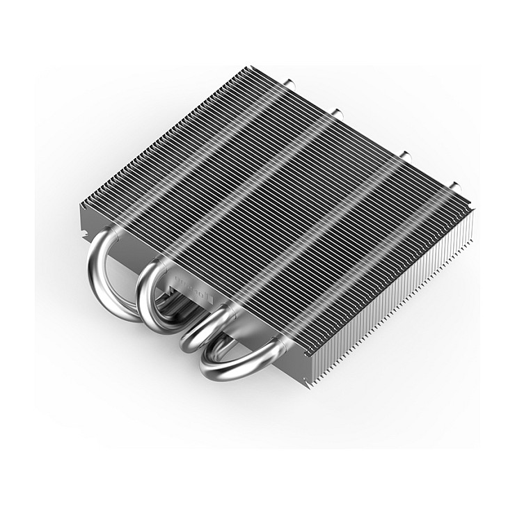 Ftohës për Procesor Jonsbo HP-400S / Low-Profile / Top-Blower / 160W TDP / 4×6mm Heatpipe / 90mm PWM Fan / LGA115x/1200/1700/1851 / AM4/AM5 – Zezë - 7