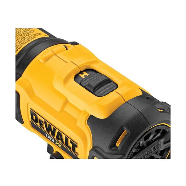 Pistoletë Termike me Bateri DeWALT DCE530N-XJ, 18V, 290–530°C, 109–190L/min - Zezë/Verdhë - 11