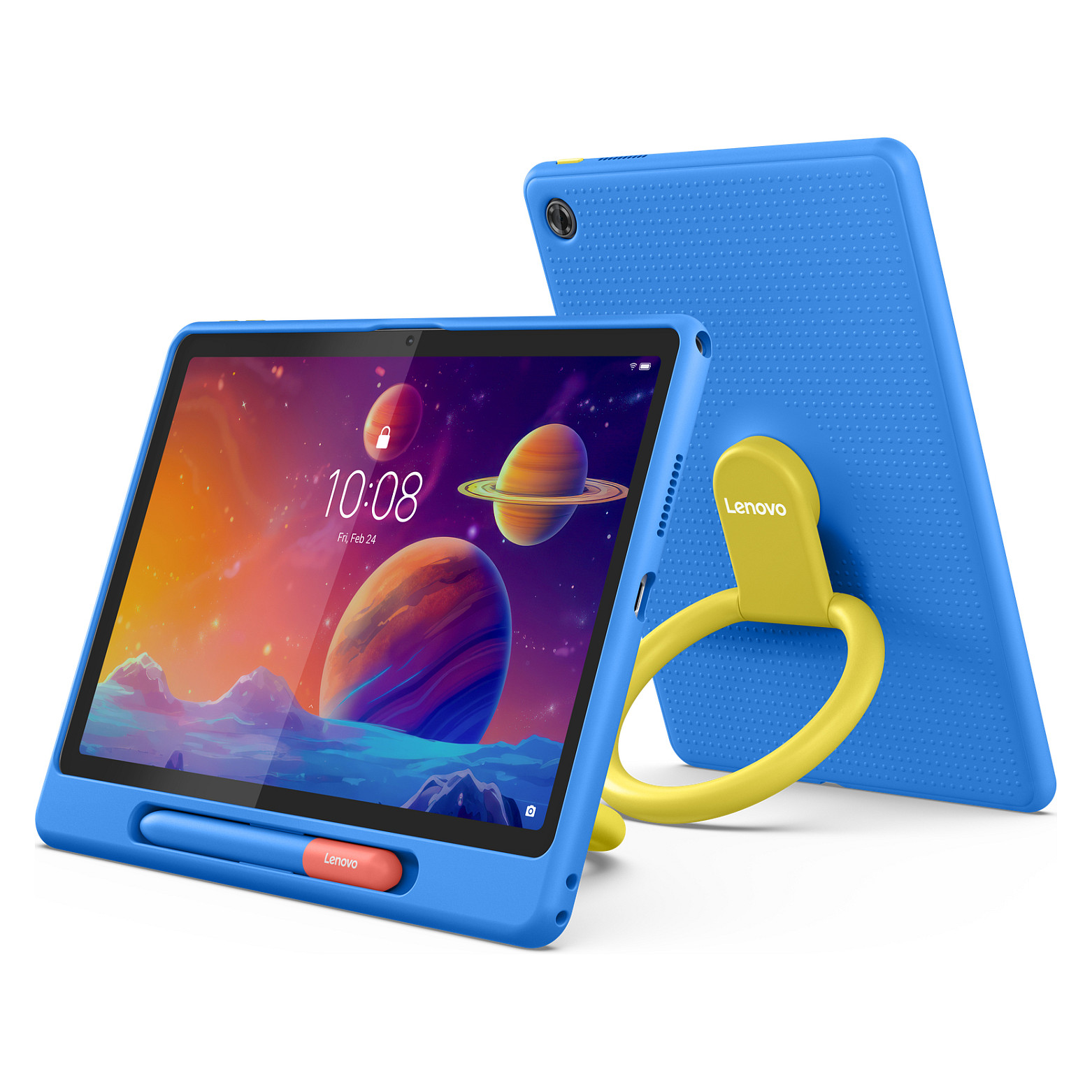 Aksesorë për tablet Lenovo Play Suite ZG38C07051 / Case / 10.1" / Silicone + PU Plastic / Stand / Stylus - Blu - 6