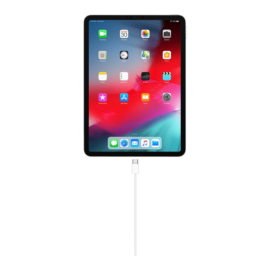 Adapter Apple MUF72ZM/A USB-C to USB-C Kabllo (1m) – White - 3