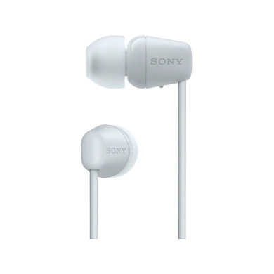 Kufje pa kabllo Sony WI-C100 / Bluetooth 5.0 / In-Ear / 20–20.000 Hz - Bardhë - 2