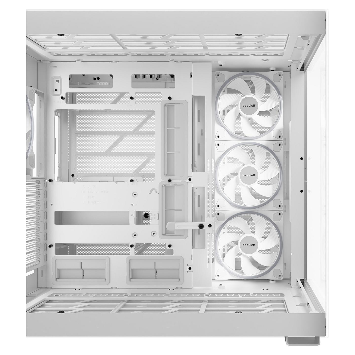 Kasë PC be quiet! LIGHT BASE 900 FX / Full Tower / E-ATX + XL-ATX + ATX / 3x 140mm + 1x 140mm ARGB Fan / Tempered Glass - Bardhë - 9