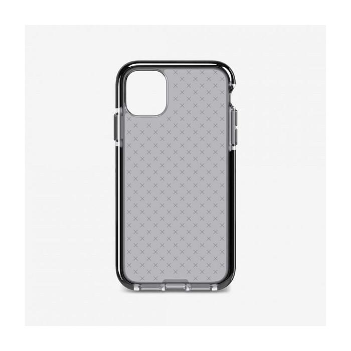 Case për Telefon Tech21 Evo Check, iPhone 11, Mbrojtje nga Rëniet deri në 3,6 m, Model me Kuadrate, Karikim pa Kabllo – Gri - 2