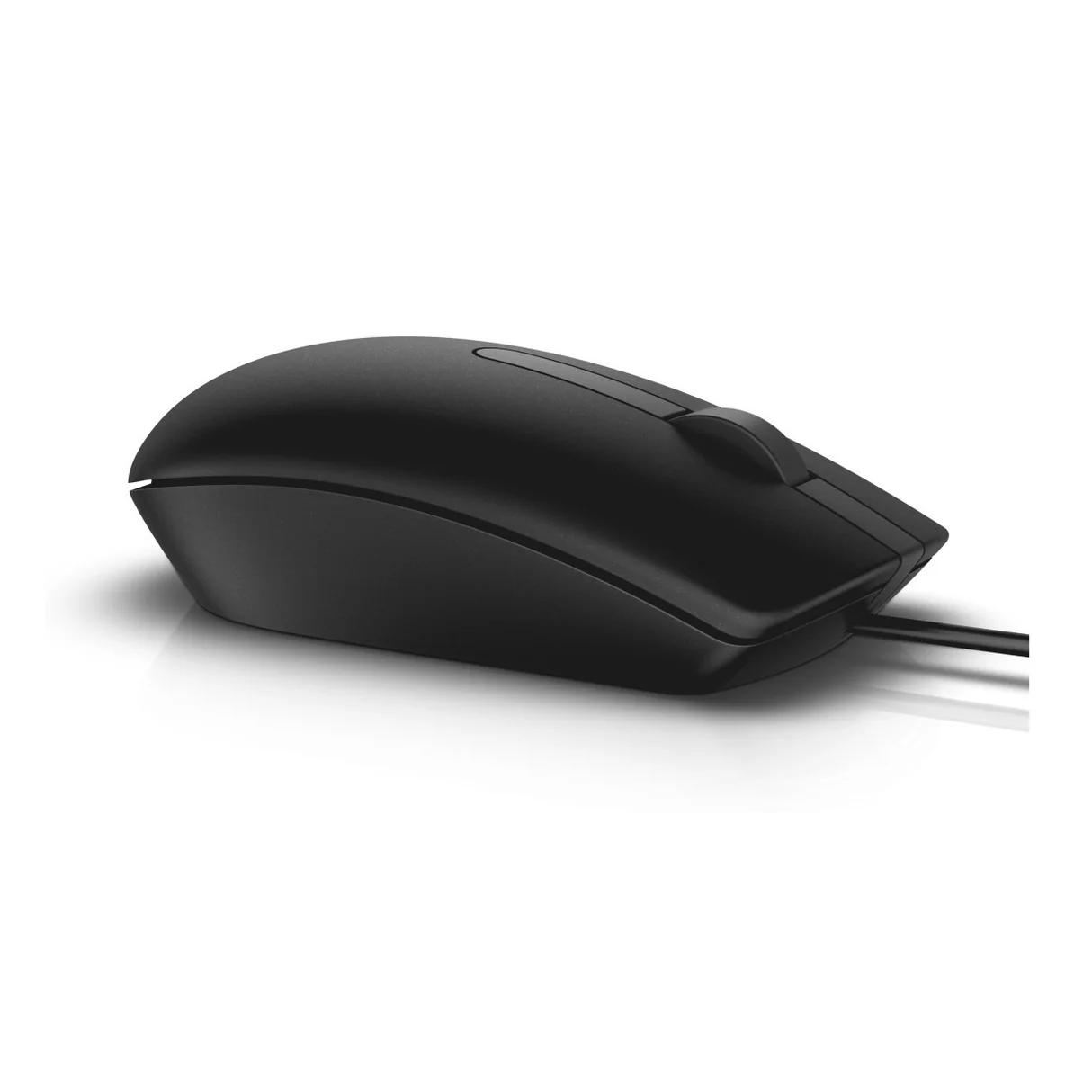 Maus me kabllo Dell MS116 / USB Type-A / 1000 DPI / 3 Butona / 1.8m - Zezë - 2