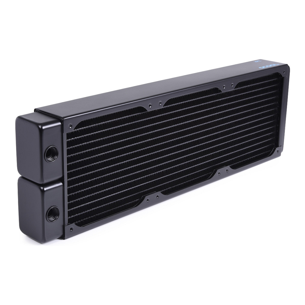 Radiator për Ftohës Alphacool NexXxoS HPE-45 / 360mm / Full Copper / 45mm / 16 FPI / 3×120mm – Zezë - 4