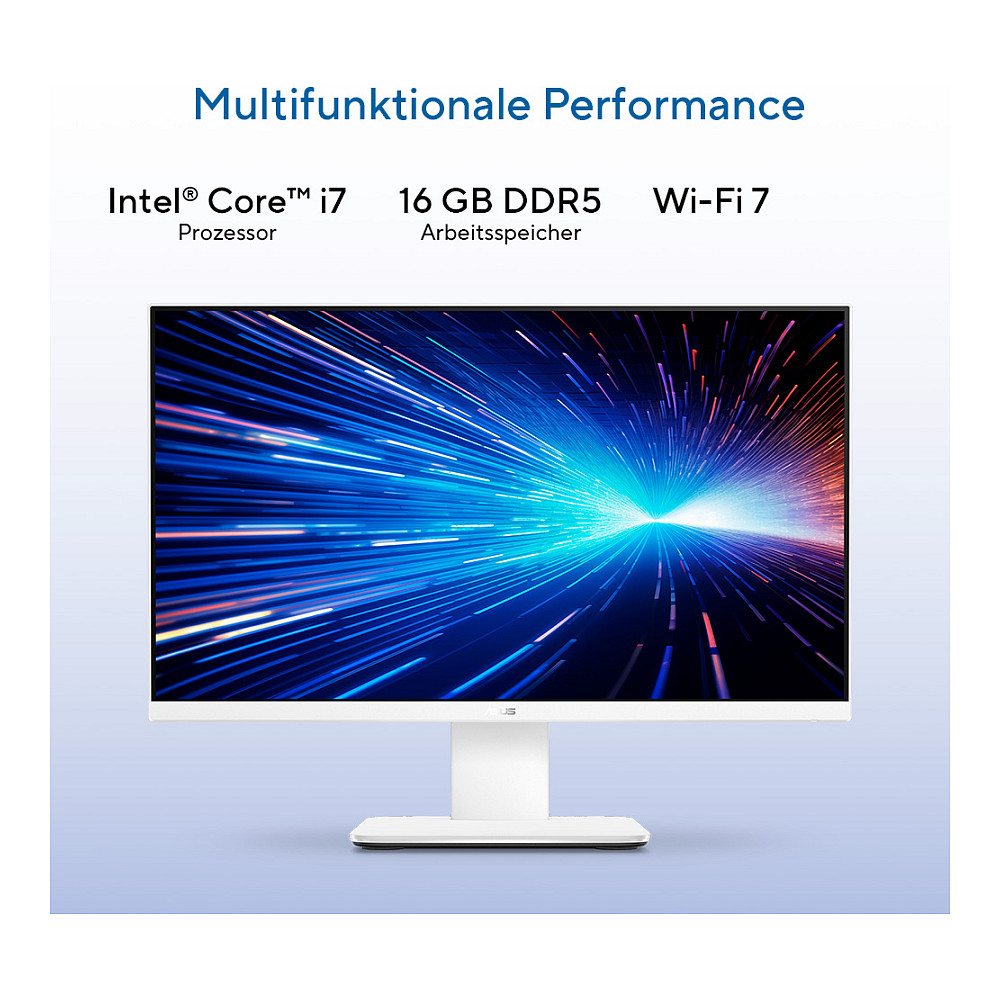 AIO ASUS V400 V440VAK-WPC952W / i3-1315U / 8GB DDR5 / 512GB / 23.8" Full HD IPS / Intel Graphics / Wireless Kb+Mouse - Bardhë - 16