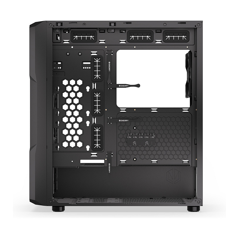 Kasë PC ENDORFY Regnum 400 Air / Mid Tower / ATX / 3x 120mm Front + 1x 120mm Rear Fan / Mesh / 360mm Radiator - Zezë - 15