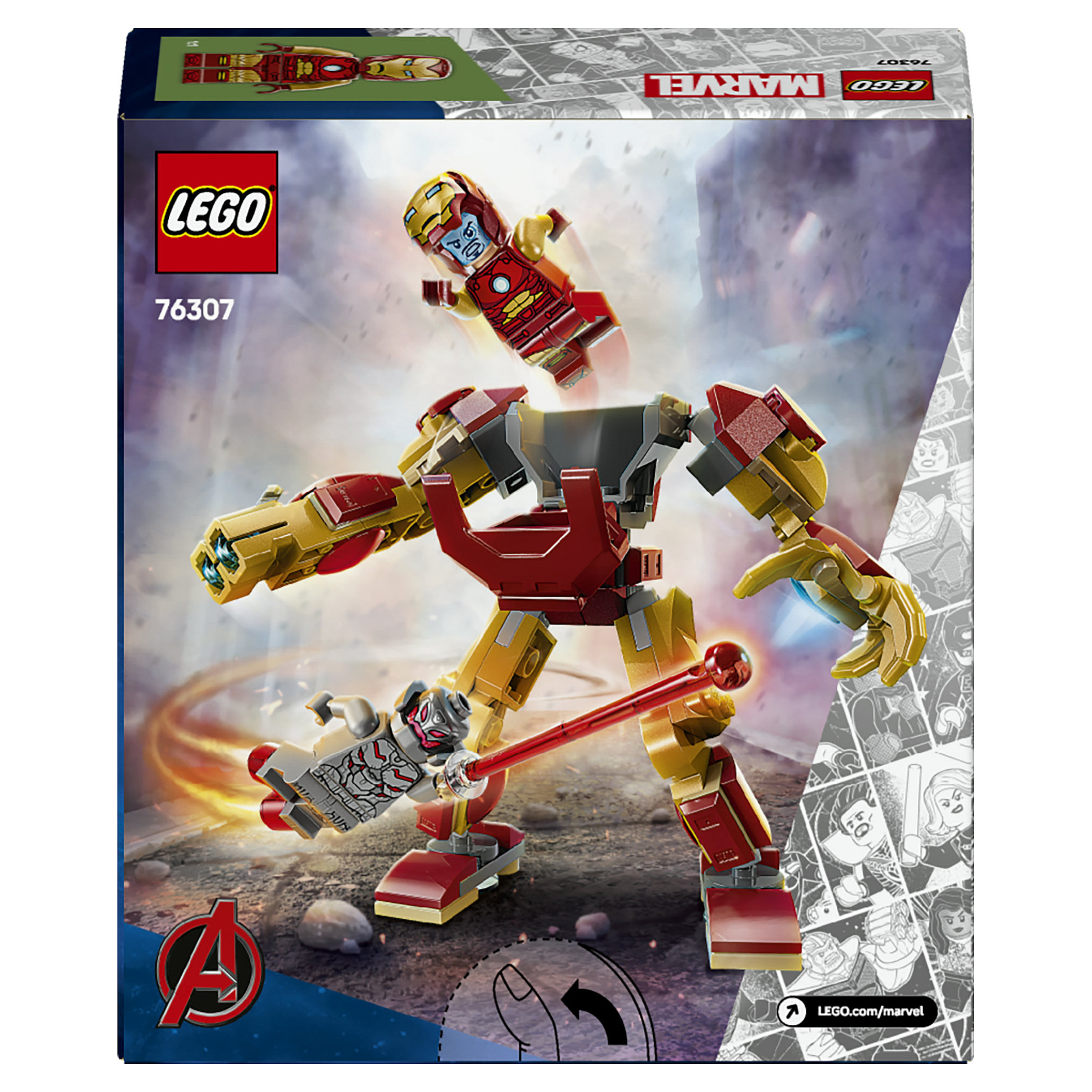 LEGO Iron Man Mech vs. Ultron - 9