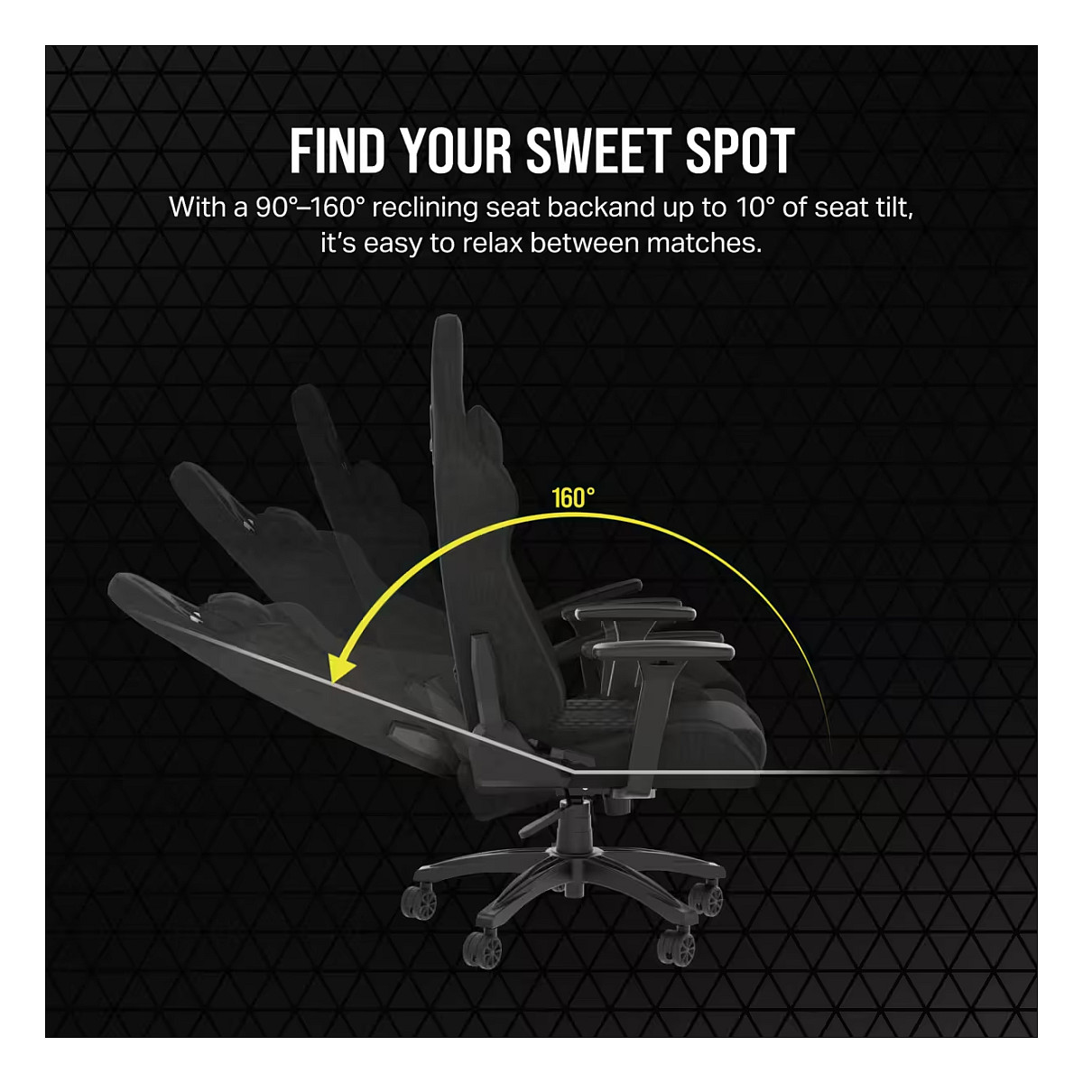 Karrige Gaming Corsair TC100 Relaxed - Zezë - 14