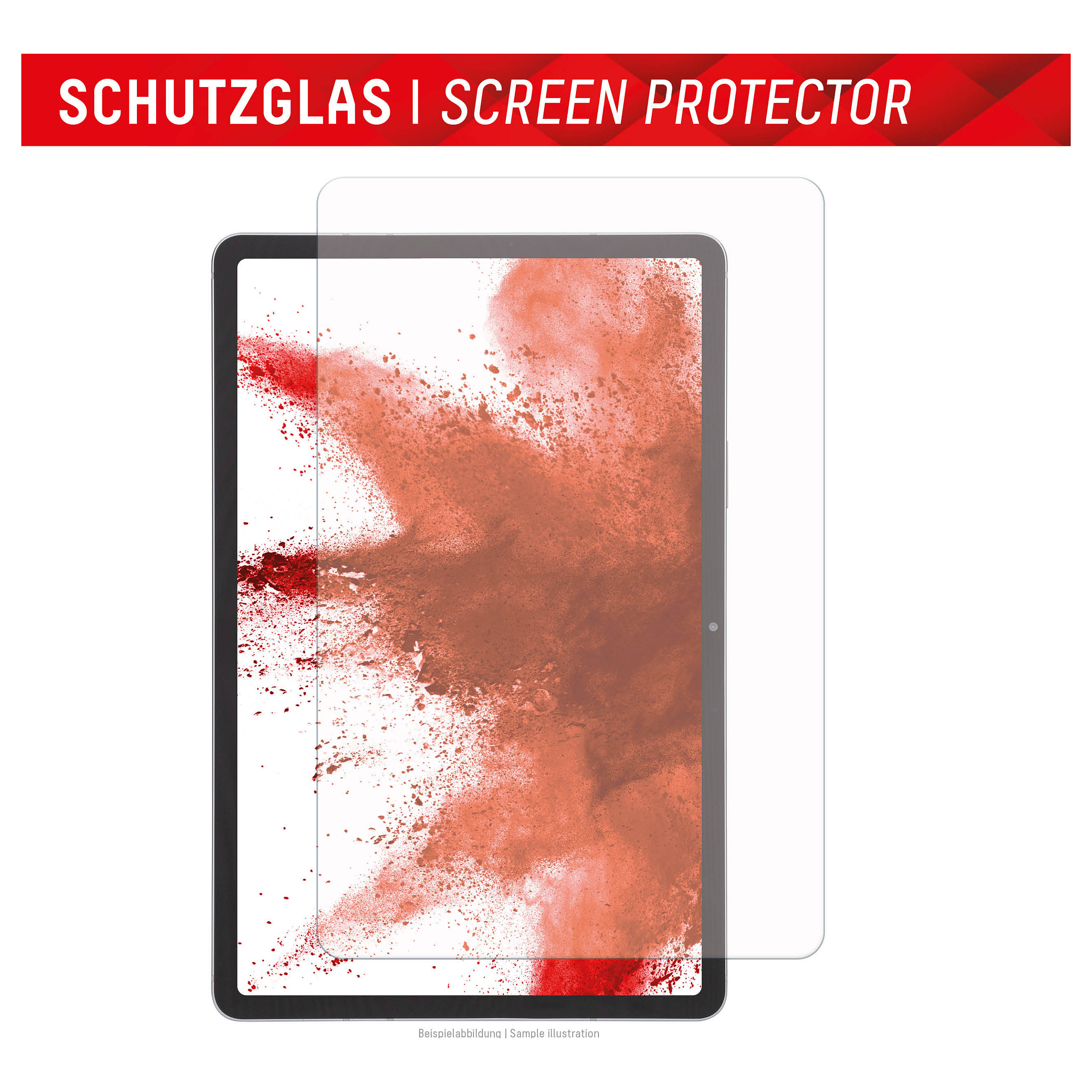 Mbrojtëse për ekran tablet Displex 01541 / Samsung Galaxy Tab S7, S8, S9, S9 FE, S10 FE, S10 Lite / Xham Hybrid 9H - Transparente - 6