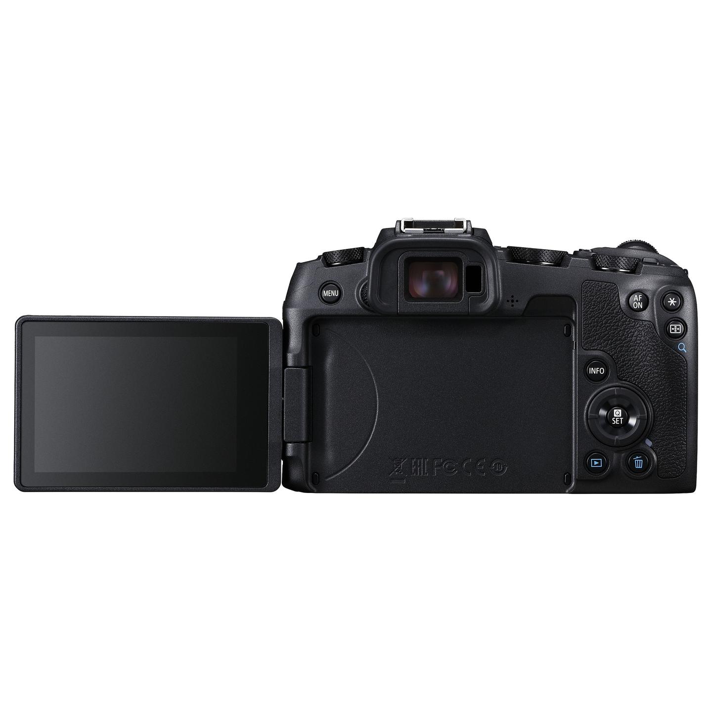 Kamerë Digjitale Canon EOS RP Body, Full Frame, 26.2MP, 4K 25fps, RF Mount - Zezë - 10