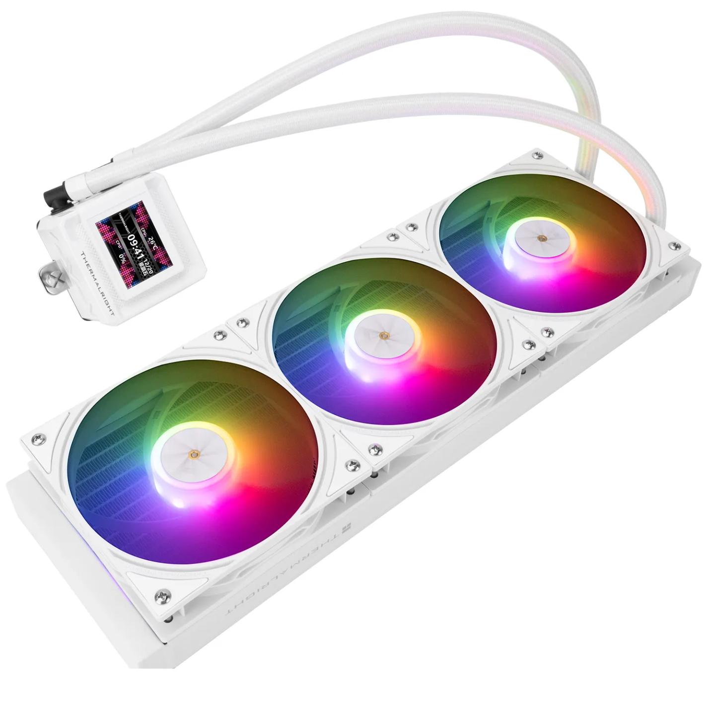 Ftohës për Procesor Thermalright Frozen Warframe 360 SE ARGB, 360mm - Bardhë - 4