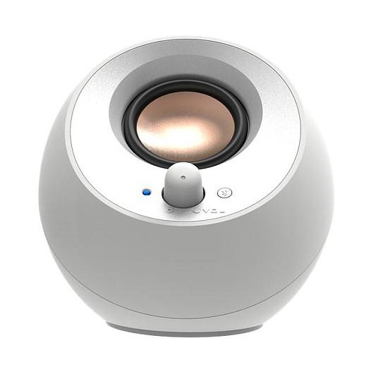 Altoparlantë Creative Labs Pebble V3, 2.0, 8W RMS, Bluetooth 5.0, USB-C, AUX - Bardhë - 3