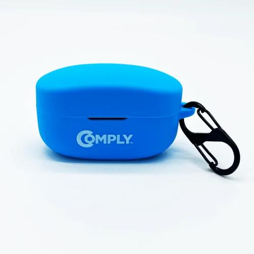 Case Silikoni Comply për Sony WF-1000XM4 - Blu