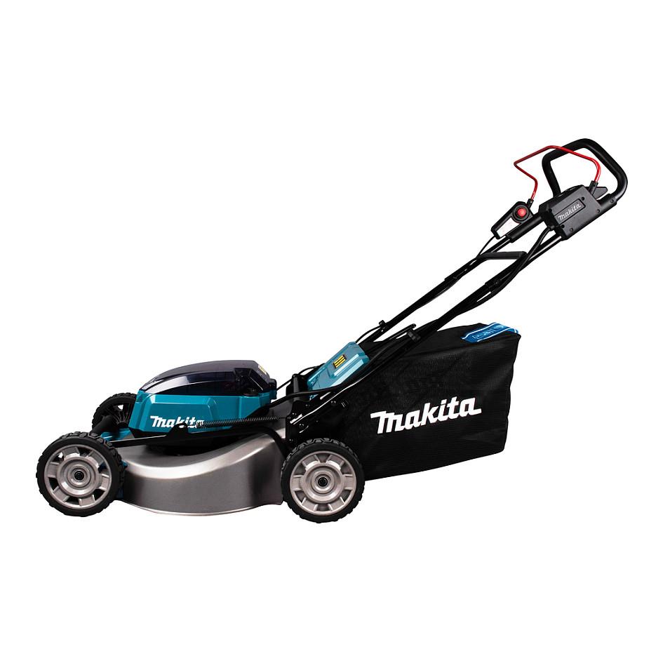 Kositëse Bari me Bateri Makita DLM530Z, 2x18V, 53cm, 20–100mm, 70L, Brushless - Blu/Zezë - 9